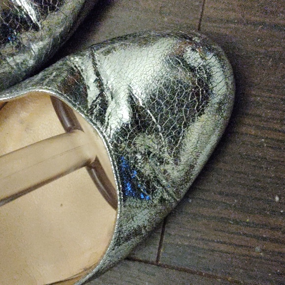 Christian Louboutin | Shoes | Christian Louboutin Silver Metallic